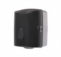 SANELA - Hygiena toalety Zásobník na papírové ručníky v rolích, černá (SLDN 02N)