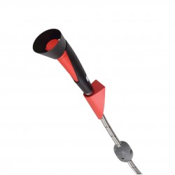 SANELA - Lékařské sprchy Ruční oční sprcha s jednou hlavicí a s držákem na desku nebo na stěnu (SLSN 21V)