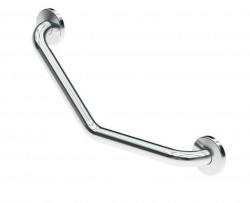 SANELA - Madla Madlo 47x19 cm, lomené, lesklý nerez (SLZM 21)