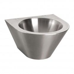 SANELA - Nerezová umyvadla Umyvadlo kónické 355 mm, antivandal, nerez (SLUN 59)