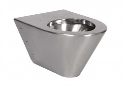 SANELA - Nerezová WC Nerezové závěsné antivandalové WC (SLWN 09)