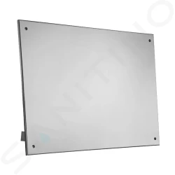 SANELA - Nerezová zrcadla Nerezové sklopné zrcadlo 400x600 mm, antivandal (SLZN 52)
