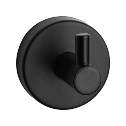 SANELA - Nerezové doplňky Háček, matná černá (SLZD 02N)