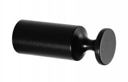 SANELA - Nerezové doplňky Háček, matná černá (SLZN 68N)