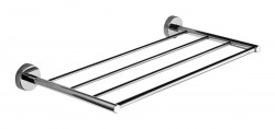 SANELA - Nerezové doplňky Nerezová polička na ručníky, délka 50 cm, lesklá nerez (SLZD 34)