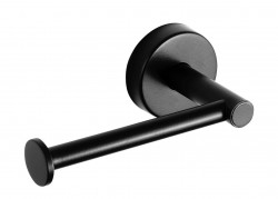 SANELA - Nerezové doplňky Nerezový držák toaletního papíru, matná černá (SLZD 20N)