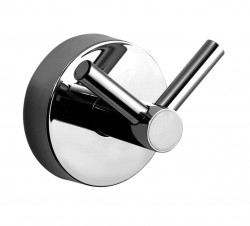 SANELA - Nerezové doplňky Nerezový dvojitý háček, lesklá nerez (SLZD 01)