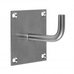 SANELA - Nerezové doplňky Nerezový háček pod obklad, povrch matný (SLZN 45)