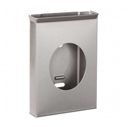 SANELA - Nerezové doplňky Zásobník hygienických sáčků, povrch matný (SLZN 53)