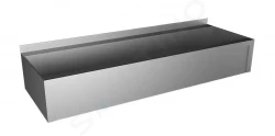 SANELA - Nerezové dřezy Nerezový žlab hranatý opláštěný, délka 1250 mm, ocel AISI 316L (SLUN 10PL)