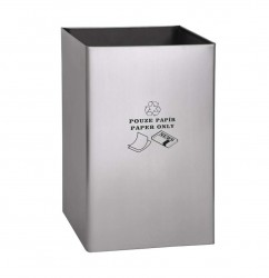 SANELA - Nerezové koše Odpadkový koš 67 l, nerez mat (SLZN 49AB)