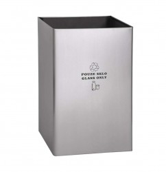 SANELA - Nerezové koše Odpadkový koš 67 l,  nerez mat (SLZN 49AC)