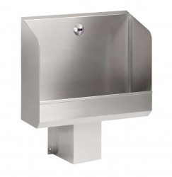 SANELA - Nerezové pisoárové žlaby Pisoárový žlab s elektronikou, délka 600 mm, napájení ze sítě, nerez (SLPN 02E)