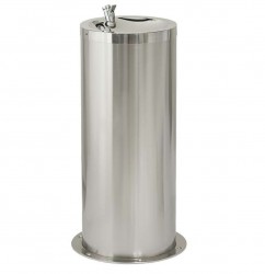 SANELA - Nerezové pitné fontánky Pitná fontánka s tlačnou armaturou, nerez (SLUN 23)