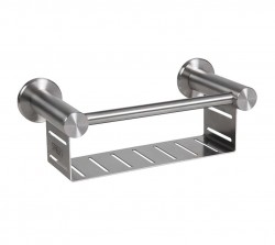 SANELA - Nerezové příslušenství Polička do sprchy, nerez (SLZN 76)