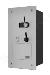 SANELA - Nerezové příslušenství Vestavěný mincovní automat pro jednu sprchu, interaktivní ovládání (SLZA 03NZ)