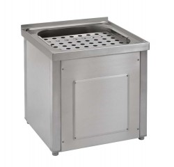 SANELA - Nerezové výlevky Nerezová celoopláštěná výlevka na podlahu (SLVN 03A)