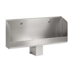 SANELA - Nerezový pisoárový žlab se skrytým splachováním, délka 1200 mm, 24V (SLPN 03C)