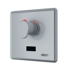 SANELA - Ovládání sprch s termostatickým ventilem pro teplou a studenou vodu pro bateriové napájení, chrom (SLS 02TB)