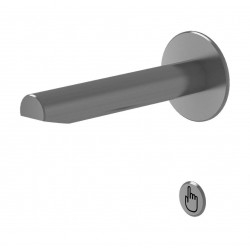 SANELA - Piezo baterie Nerezová umyvadlová baterie Piezo, 2-otvorová instalace, 1 druh vody, bateriové napájení, matný nerez (SLU 39PBX)