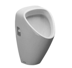SANELA - Pisoár Caprino, s radarovým splachovačem, bateriové napájení 6 V, Bluetooth, bílá (SLP 23RB)