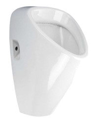 SANELA - Pisoár Golem s radarovým splachovačem, síťové napájení 24V DC, Bluetooth, bílá (SLP 19RS)