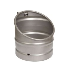 SANELA - Pisoár KEG s integrovaným automatickým splachovačem, antivandal, napájení z baterie 6V, nerez (SLPN 10EB)
