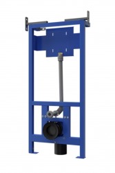 SANELA - Předstěnová instalace pro závěsné WC, výška 1,29 m (SLR 03A)