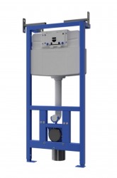 SANELA - Předstěnová instalace pro závěsné WC, výška 1,29 m (SLR 21A)