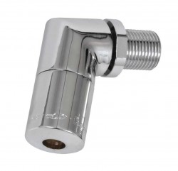 SANELA - Příslušenství Antivandalová sprchová hlavice s nastavením úhlu výtoku, chrom (SLA 03)