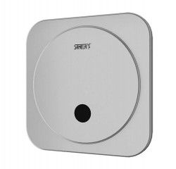 SANELA - Příslušenství Automatický splachovač pisoáru s elektronikou ALS a integrovaným zdrojem, nerez (SLP 02NZ)