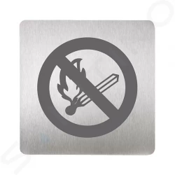 SANELA - Příslušenství Piktogram - zákaz otevřeného ohně (SLZN 44N)