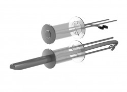 SANELA - Příslušenství Sada pro montáž nástěnné umyvadlové baterie (SLA 52B)