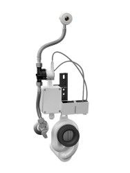 SANELA - Radarový splachovač pro pisoár Selnova S, síťové napájení 230 V AC, Bluetooth (SLP 92Z)