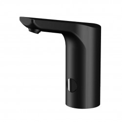 SANELA - Senzorové baterie Elektronická umyvadlová baterie, napájení z baterie, černá (SLU 62VB)