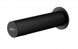 SANELA - Senzorové baterie Nerezová baterie s infračervenou elektronikou ALS, pro 1 druh vody, bateriové napájení, černá (SLU 43VB)