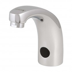 SANELA - Senzorové baterie Umyvadlová baterie stojánková pro bateriové napájení, chrom (SLU 02NB)