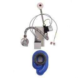 SANELA - Senzorové pisoáry Radarový splachovač pisoáru na liště pro síťové napájení, 24 V DC (SLP 07S)