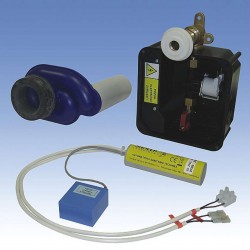 SANELA - Senzorové pisoáry Radarový splachovač zákaznický s integ. zdrojem, provedení s montážní krabicí (SLP 99RZ)