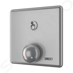SANELA - Senzorové sprchy Ovládání sprch piezo tlačítkem se směšovací baterií pro teplou a studenou vodu, chrom (SLS 02P)