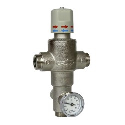 SANELA - Termostatický směšovací ventil 6/4, průtok 155 l /min (SLT 10)