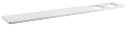SAPHO - ABELINE polička rockstone 800, 2x otvor, bílá mat (AB802-0101)