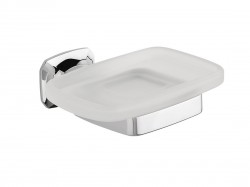 SAPHO - AIDA mýdlenka, mléčné sklo, chrom (AI002)