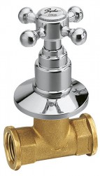 SAPHO - ANTEA podomítkový ventil, teplá, chrom (3051H)