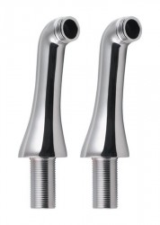 SAPHO - ANTEA připojení pro instalaci vanové baterie na okraj vany (pár), chrom (9851)