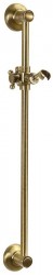 SAPHO - ANTEA sprchová tyč, posuvný držák, 670, bronz (SAL0036)