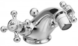 SAPHO - ANTEA stojánková bidetová baterie s výpustí, chrom (3181)