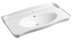SAPHO - ANTIK keramické umyvadlo 100x50cm, bílá (AN100)