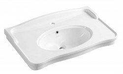 SAPHO - ANTIK keramické umyvadlo 80x50cm, bílá (AN080)