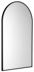 SAPHO - AROWANA zrcadlo v rámu 55x95cm, černá mat (AWB5595)